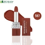 ريل بيوتي روج ثابت مطفي 587ساحر ويدوم طويلا يمنحك اطلالة مخملية ناعمة لا تقاوم