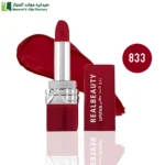 ريل بيوتي روج ثابت مطفي833 ساحر ويدوم طويلا اطلالة مخملية ناعمة لا تقاوم.