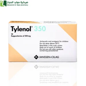 تحاميل تايلينول 350