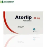 أتورلب 40 أتورفاستاتين لخفض دهون الكوليسترول والدهون الثلاثية في الدم