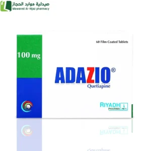 ادازيو 100 مجم .مضادات الذهان. يمكن استخدام كويتيابين لعلاج الاكتئاب