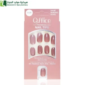 كيو اوفيس اظافر صناعية من ريل بيوتي - Q 20 سهولة الاستخدام ألوان متنوعة