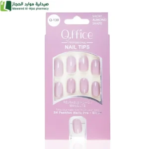 كيو اوفيس اظافر صناعية من ريل بيوتي - Q 139 مظهر طبيعي سهولة الاستخدام