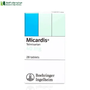 ميكارديس 40 أنجيوتنسين علاج ارتفاع ضغط الدم تقليل أمراض القلب والأوعية الدموية (مثل النوبة القلبية
