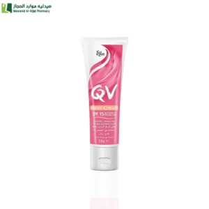 كيوڤي كريم مرطب لليدين مع واقي شمس +SPF15 يوفر ترطيبًا يدوم ويحمي البشرة من الجفاف وأشعة الشمس