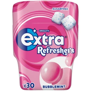 علكة بنكهة الفواكه والنعناع 30 قطعة