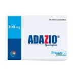 ادازيو 200 مجم يستخدام كيتيابين لعلاج الاكتئاب ثنائي القطب ونوبات الاكتئاب الرئيسية في اضطراب الاكتئاب الشديد.