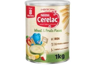 سيريلاك حبوب القمح بقطع الفواكة دعم التطور الذهني والمعرفي.دعم جهاز المناعة.سهلة الهضم