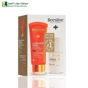 كريم واقي الشمس بيزلين الترا اسكرين مزيل عرق لتفتيح البشرة حماية من الشمس بيزلين للبشرة الحساسة