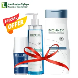 مجموعة عناية بالبشرة والشعر ومزيل عرق للرجال