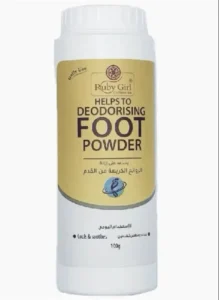 بودرة إزالة رائحة القدم