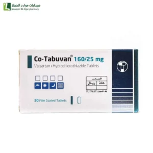كو تابوفان 160/25 فالسارتان وهيدروكلوروثيازيد.علاج ارتفاع ضغط الدم