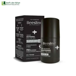بيزلين مزيل لرائحة العرق رول أون سوبر دراي خالي من العطور والألمنيوم حماية 72 ساعة للرجال – 50 مل (فردي) لرجال مزيل عرق فعال خالي من العطور