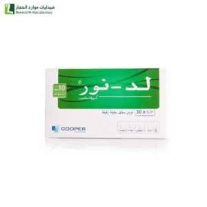 لد_ نور اتورفاستاتين خفض الدهون المعروفة باسم الكوليسترول والدهون الثلاثية في الدم