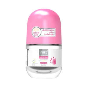 بيور بيوتي مزيل عرق رول اون ناتشورال فريش لتفتيح البشرة وشدها بسيروم Q10 مزيل عرق طبيعي برائحة منعشة مزيل عرق للتفتيح والشد مزيل عرق للعناية بالبشرة الحساسة مزيل عرق يحافظ على الترطيب