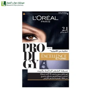 لوريال باريس برودجي صبغة شعر 2.1 اسود رمادي