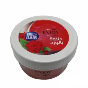 انجوي حلاوة مذيلة للشعر بالورد