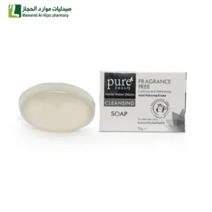 بيور بيوتي صابونة مرطبة غير معطرة 70 جرام صابونة للبشرة الحساسة ترطيب البشرة تنظيف البشرة بلطف صابونة طبيعية صابونة 70 غرام صابونة يومية