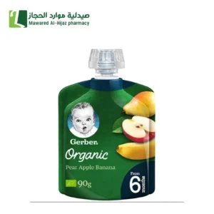 جيربر موز وكمثرى