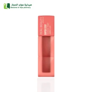 ريل بيوتي سوبر ستاي تيدي تنت لون شفاه غير لامع يدوم حتى 12 ساعة ملمس خفيف مخملي