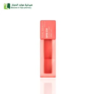 ريل بيوتي سوبر ستاي احمر شفاه عرض • ملمس خفيف مخملي • ملمس ناعم