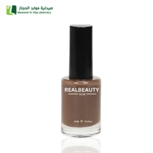 ريل بيوتي طلاء اظافر بني اصباغ عاليه الجودة تدوم طويلا