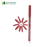 ريل بيوتي قلم محدد شفايف ضد الماء •قلم شفاه ذو قوام ناعم بتأثير المطفي.