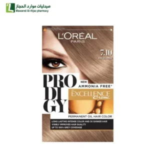 لوريال باريس برودجي صبغة شعر 7.10 اشقر رمادي