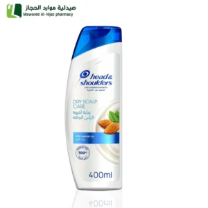 هيد اند شولدرز شامبو ضد القشرة عناية لفروة الرأس الجافة - 400 مل