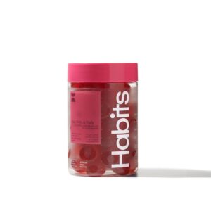 هابيتس الشعر والجلد والاظافر 60 حلوي جيلاتنية