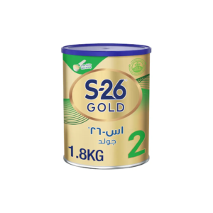 اس 26 حليب اطفال جولد المرحلة (2) 1800 جم