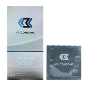 K3L واقي ذكري لاحساس طبيعي 12 كندم